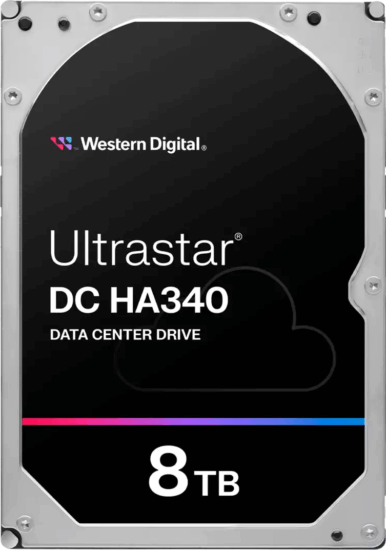 Western Digital 8TB Ultrastar DC HC340 SATA3 3.5" Szerver HDD
