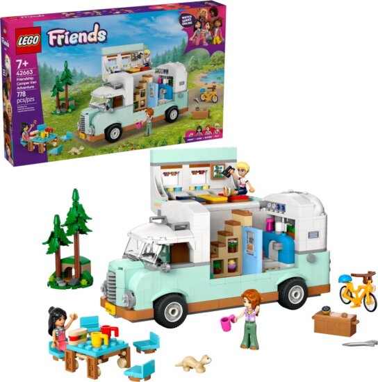 LEGO® Friends: 42663 - Barátság lakóautós kaland LEGO® Friends: 42663 - Barátság lakóautós kaland