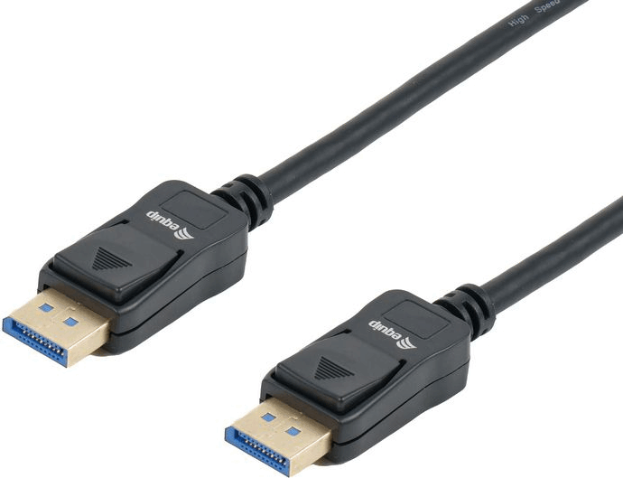 Equip 119272 DisplayPort 2.1 - DisplayPort 2.1 16K 60Hz kábel 2m - Fekete Equip 119272 DisplayPort 2.1 - DisplayPort 2.1 16K 60Hz kábel 2m - Fekete