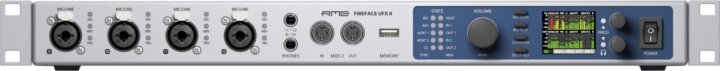 RME Fireface UFX II USB 30 csatornás Professzionális Audio interfész - Fekete / Ezüst RME Fireface UFX II USB 30 csatornás Professzionális Audio interfész - Fekete / Ezüst