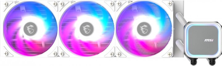 MSI MAG CORELIQUID A13 360 360mm ARGB Univerzális CPU Vízhűtés - Fehér