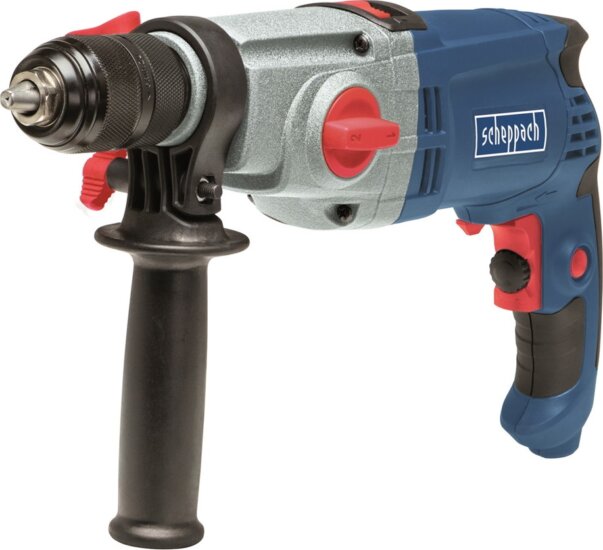 Scheppach DI 850 Elektromos Ütvefúró 850 W - Ezüst/Kék Scheppach DI 850 Elektromos Ütvefúró 850 W - Ezüst/Kék