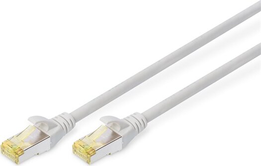Digitus DK-1644-A-015 S/FTP Cat6A RJ45 Patch kábel 1.5m - Szürke Digitus DK-1644-A-015 S/FTP Cat6A RJ45 Patch kábel 1.5m - Szürke