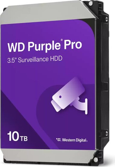 Western Digital 10TB Purple Pro SATA3 3.5" Surveillance HDD
