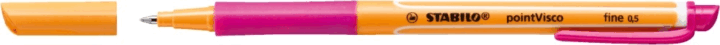 Stabilo Point Visco Kupakos Rollertoll (Rózsaszín tinta / 0.5mm) - Sárga Stabilo Point Visco Kupakos Rollertoll (Rózsaszín tinta / 0.5mm) - Sárga