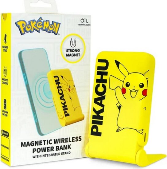 OTL Pokémon Pikachu Powerbank 5000mAh 15W - Sárga