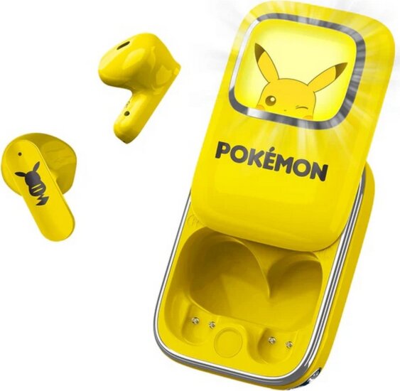 OTL Pokémon Pikachu Slide TWS In-Ear Bluetooth Fülhallgató Headset - Sárga OTL Pokémon Pikachu Slide TWS In-Ear Bluetooth Fülhallgató Headset - Sárga