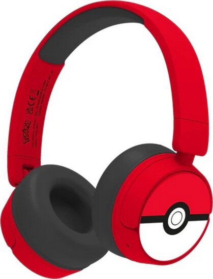 OTL Poké ball Kids Bluetooth Gyermek On-Ear Fejhallgató Headset - Piros OTL Poké ball Kids Bluetooth Gyermek On-Ear Fejhallgató Headset - Piros