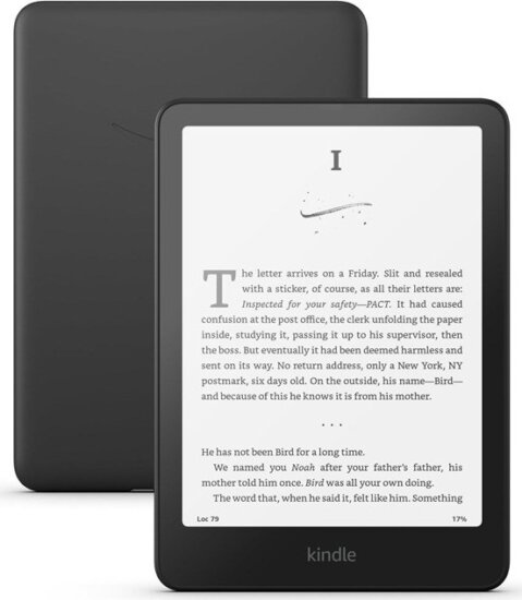 Amazon Kindle Paperwhite 7" 16GB Gen12 E-book olvasó - Fekete (Reklámos verzió)