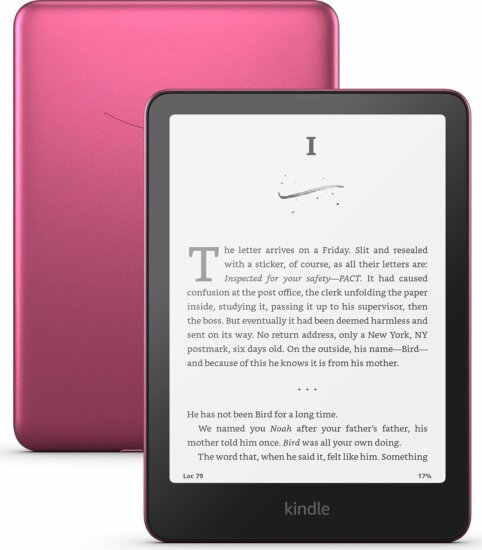 Amazon Kindle Paperwhite 12 (2024) 7″ 32GB E-book olvasó - Piros (Reklám mentes)