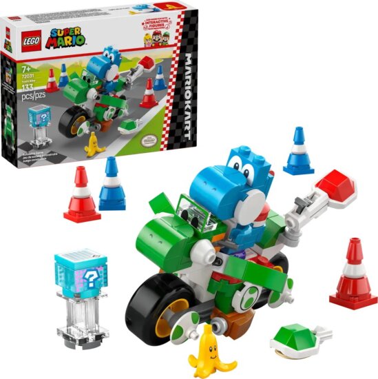 LEGO® Super Mario: 72031 - Mario Kart™ - Yoshi Bike LEGO® Super Mario: 72031 - Mario Kart™ - Yoshi Bike