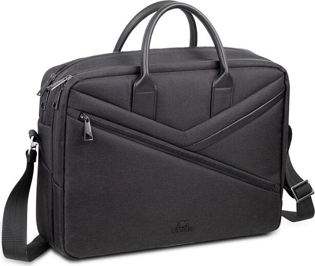 RivaCase Clark ECO 8134 15,6" Laptop táska - Fekete