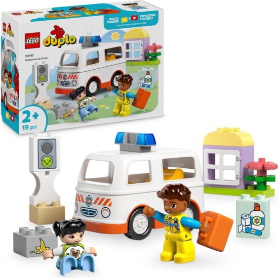 LEGO® Duplo: 10447 - Mentőautó és mentősofőr