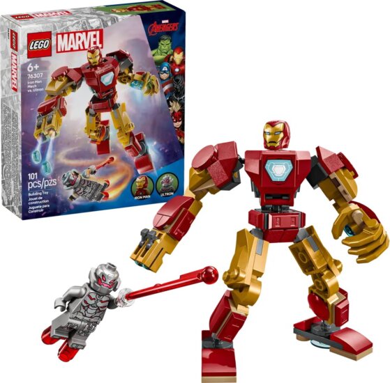 LEGO® Marvel: 76307 - Vasember robot vs. Ultron LEGO® Marvel: 76307 - Vasember robot vs. Ultron