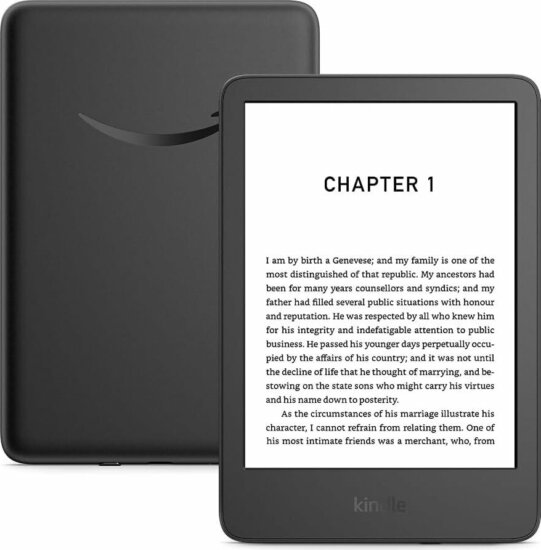 Amazon Kindle (2024) 6" 16GB E-book olvasó - Fekete (Reklámos verzió)