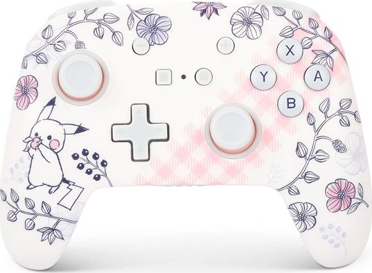 PowerA NSGP0257-01 Enhanced Nintendo Switch Wireless Pikachu Garden Kontroller - Fehér