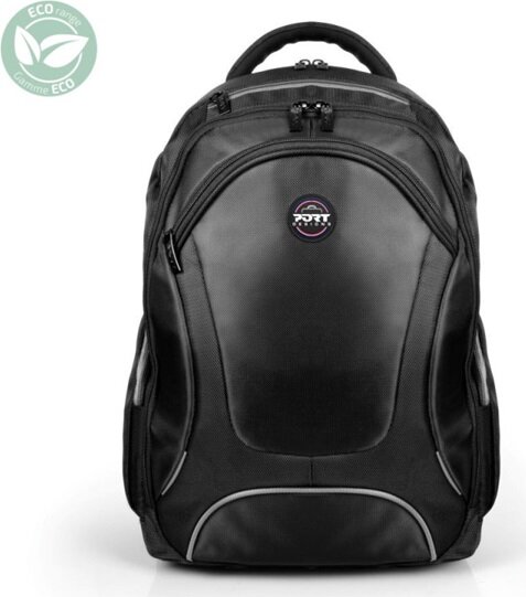 Port Designs Courchevel II Eco 15,6" Laptop Hátizsák - Fekete