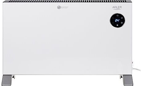 Adler AD 7752 Szabadonálló Elektromos Konvektor 2000 W - Fehér