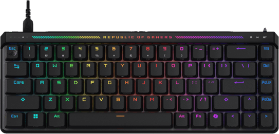 ASUS ROG Falchion Ace HFX Vezetékes Mechanikus Gamer Billentyűzet - Fekete (US)