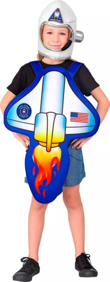 Widmann Űrhajós jelmez sisakkal - 113 cm