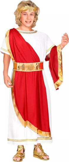 Widmann Római császár jelmez kiegészítőkkel fiúknak - 128 cm