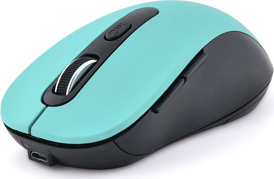 Bluestork Off70 Wireless Egér - Zöld/Fekete