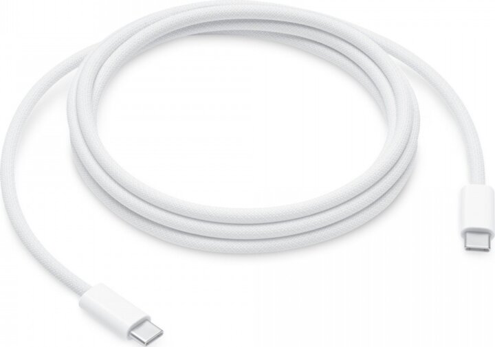 Apple Gyári USB-C apa - USB-C apa 2.0 240 Wattos Adat és töltő Kábel 2m - Fehér