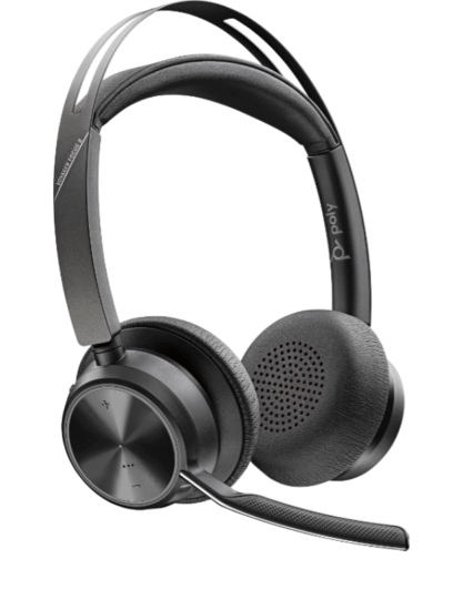 Poly Voyager Focus 2 UC 213726-01 Wireless/USB-A Headset - Fekete (OEM) Poly Voyager Focus 2 UC 213726-01 Wireless/USB-A Headset - Fekete (OEM)