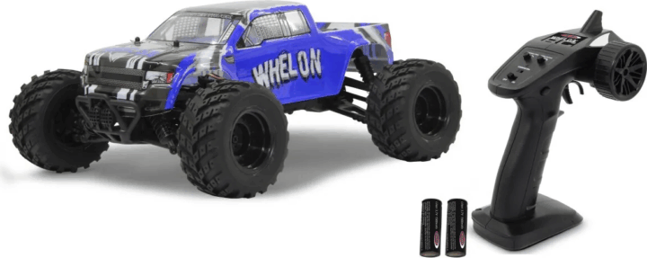 Jamara Whelon 4WD Li Ion 2,4GHz Távirányítós Monster Truck 1:12 - Kék