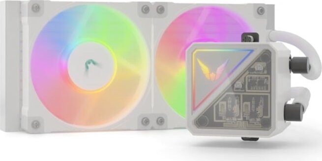 Valkyrie V240 Lite 240mm ARGB All-in-one Univerzális CPU Vízhűtés - Fehér