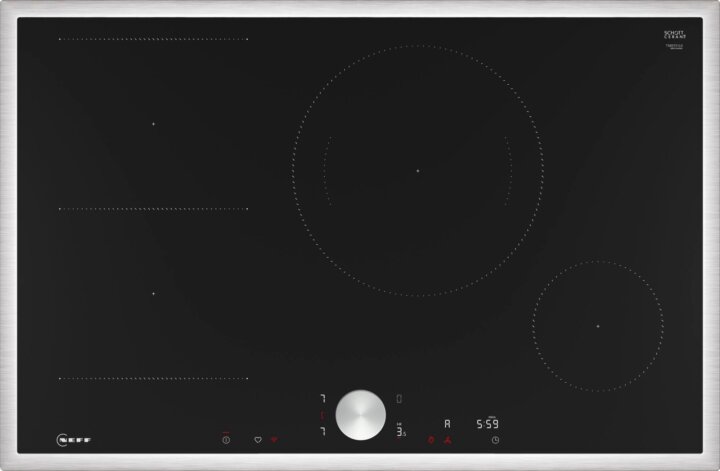 Neff T58STS1L0 N 90 Beépíthető 4 zónás Indukciós Főzőlap 7400 Watt - Fekete