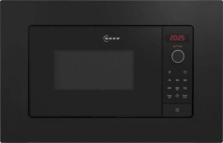 Neff HLAWG26S3 N30 beépíthető Mikrohullámú sütő 20L 800W - Fekete