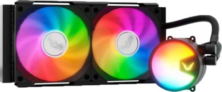 Valkyrie A240 240mm ARGB Univerzális CPU Vízhűtás - Fekete
