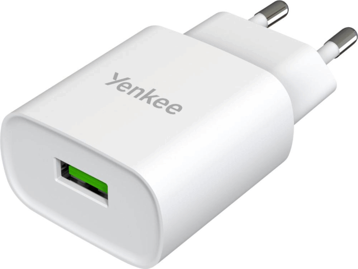 Yenkee YAC SE 223 USB-A Hálózati Töltő Adapter 18W - Fehér Yenkee YAC SE 223 USB-A Hálózati Töltő Adapter 18W - Fehér