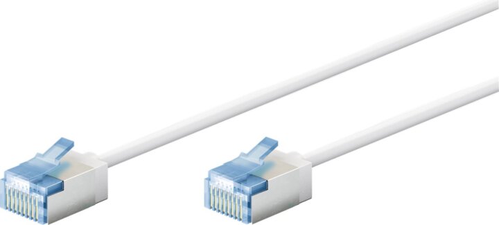 Goobay 74328 U/FTP Cat.6a RJ45 Patch kábel 0.5m - Fehér