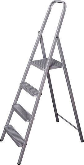 EuroGold Steel Home 4 lépcsős fém létra EuroGold Steel Home 4 lépcsős fém létra