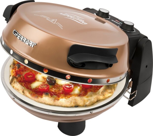 G3 Ferrari Napoletana Elektromos Pizzasütő Ø 33cm 1200W - Réz G3 Ferrari Napoletana Elektromos Pizzasütő Ø 33cm 1200W - Réz