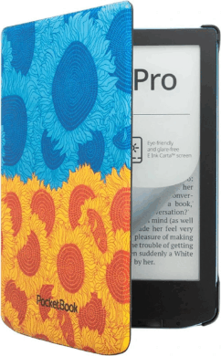 PocketBook PB629 / PB634 Flip e-book olvasó gyári tok - Mintás