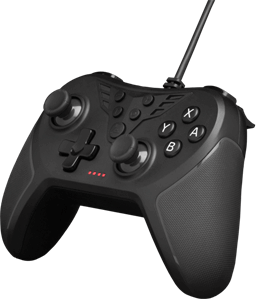 The G-Lab K PAD HELIUM Vezetékes Kontroller Gamepad (PC/PS3) - Fekete