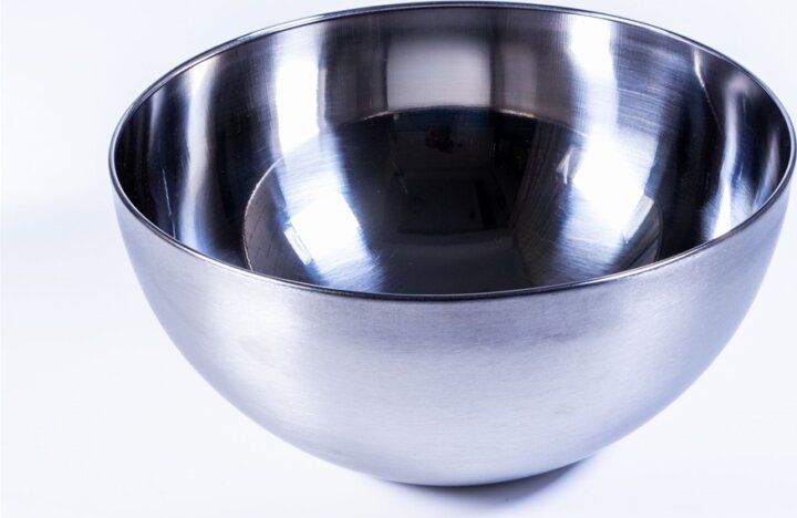 TOO KT-459 Rozsdamentes acél Salátástál 24 cm - Inox