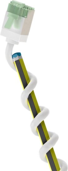 goobay 74359 Ultra-flexibilis U/FTP Cat.8.1 RJ45 Patch kábel 0.5m - Fehér