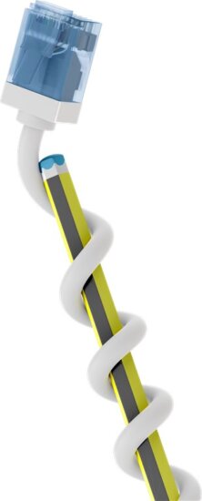 goobay 74285 Ultra-flexibilis U/UTP Cat.6a RJ45 Patch kábel 0.5m - Fehér goobay 74285 Ultra-flexibilis U/UTP Cat.6a RJ45 Patch kábel 0.5m - Fehér