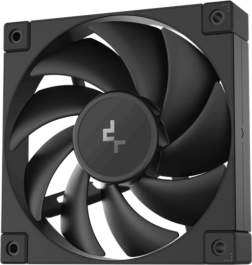 DeepCool Cooler FD12 120mm PWM Rendszerhűtő Ventillátor - Fekete DeepCool Cooler FD12 120mm PWM Rendszerhűtő Ventillátor - Fekete