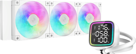 DeepCool LD360 ARGB 360mm Univerzális CPU AiO Vízhűtés - Fehér