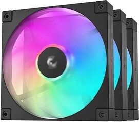 DeepCool FD14 ARGB 140mm PWM Rendszerhűtő Ventillátor 3db - Fekete