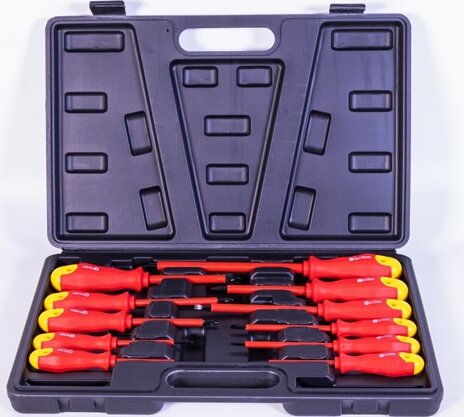 Iris Tools SD-011-022 Szigetelt csavarhúzó készlet (11 db / csomag)