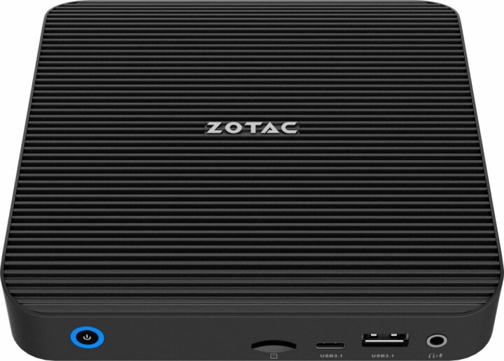 Zotac ZBox ZBOX-CI343-BE Mini PC (Intel N100 / No Ram / No SSD / No Os) - Fekete