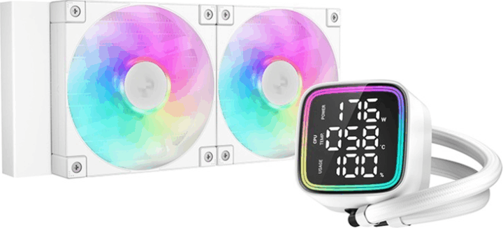 DeepCool LD240 240mm Univerzális AiO CPU Vízhűtő - Fehér