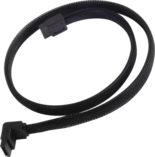 SilverStone CP07 Sata-3 kábel 0.5m (sata3 apa - sata3 apa)