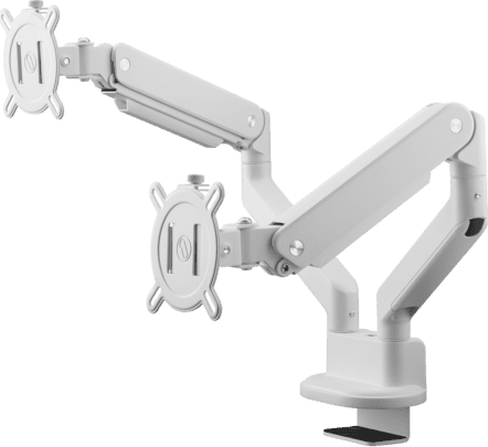 One For All DM4220 13" - 35" LCD TV / Monitor asztali tartó kar - Fehér (2 kijelző) One For All DM4220 13" - 35" LCD TV / Monitor asztali tartó kar - Fehér (2 kijelző)